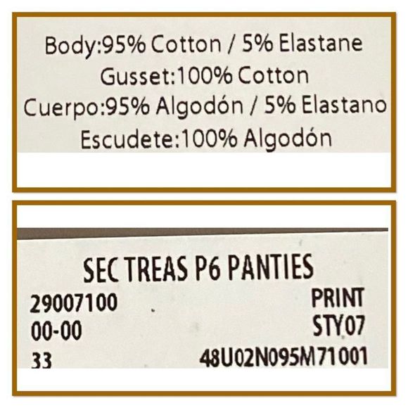 Secret Treasures 4 Pairs Hipster Panties - Picture 6 of 7